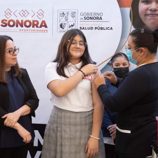 Promueve Salud Sonora vacunación temprana contra el VPH para prevenir cáncer cervicouterino